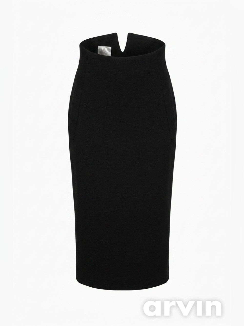 Vivienne Westwood Black Midi Pencil Skirt—Modern US 4 (tag Vintage UK 12)